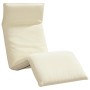 Tumbona plegable color crema 175x54x8,5 cm Tejido Oxford de , Tumbonas - Ref: Foro24-4019748, Precio: 106,47 €, Descuento: %