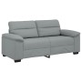 Sofá de 2 plazas de tela gris claro 140 cm de , Sofás - Ref: Foro24-4105307, Precio: 230,80 €, Descuento: %