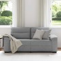 Sofá de 2 plazas de tela gris claro 140 cm de , Sofás - Ref: Foro24-4105307, Precio: 230,80 €, Descuento: %