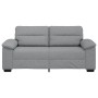 Sofá de 2 plazas de tela gris claro 140 cm de , Sofás - Ref: Foro24-4105307, Precio: 230,80 €, Descuento: %