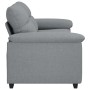 Sofá de 2 plazas de tela gris claro 140 cm de , Sofás - Ref: Foro24-4105307, Precio: 230,80 €, Descuento: %