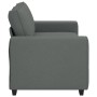 Sofá de 2 plazas de tela gris oscuro 140 cm de , Sofás - Ref: Foro24-4105167, Precio: 206,75 €, Descuento: %
