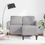 Sofá de 2 plazas con chaise longue en forma L gris nube 125 cm de , Sofás - Ref: Foro24-4107067, Precio: 231,04 €, Descuento: %