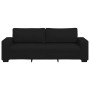Sofá 3 plazas Tela Negro 180 cm de , Sofás - Ref: Foro24-4105178, Precio: 265,38 €, Descuento: %