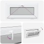 Ventana de sótano "RISOR" 80x40 cm oscilobatiente 3 cristales de , Ventanas - Ref: Foro24-4108464, Precio: 141,05 €, Descuent...