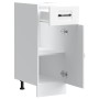 Mueble bajo de cocina Kalmar madera de ingeniería blanca de , Armarios de cocina - Ref: Foro24-853457, Precio: 68,47 €, Descu...