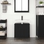 Mueble de baño con lavabo negro 60x34,5x60 cm de , Tocadores de baño - Ref: Foro24-861892, Precio: 64,05 €, Descuento: %