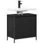 Mueble de baño con lavabo negro 60x34,5x60 cm de , Tocadores de baño - Ref: Foro24-861892, Precio: 64,05 €, Descuento: %