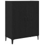 Aparador de madera de roble negro 69,5x34x90 cm de , Aparadores - Ref: Foro24-862093, Precio: 88,26 €, Descuento: %