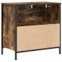 Mueble de baño con lavabo y cajones roble ahumado 60x34,5x60 cm de , Tocadores de baño - Ref: Foro24-861884, Precio: 66,37 €,...