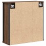 Mueble de baño de pared con espejo roble marrón 60x21x60 cm de , Tocadores de baño - Ref: Foro24-861901, Precio: 67,45 €, Des...