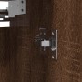 Mueble de baño de pared con espejo roble marrón 60x21x60 cm de , Tocadores de baño - Ref: Foro24-861901, Precio: 67,45 €, Des...