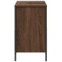 Mueble de baño con lavabo y cajones roble marrón 60x34,5x60 cm de , Tocadores de baño - Ref: Foro24-861886, Precio: 68,22 €, ...