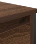 Mueble de baño con lavabo y cajones roble marrón 60x34,5x60 cm de , Tocadores de baño - Ref: Foro24-861886, Precio: 68,22 €, ...
