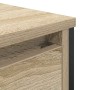 Mueble de baño con lavabo y cajones roble Sonoma 90x34,5x60 cm de , Tocadores de baño - Ref: Foro24-861878, Precio: 78,92 €, ...