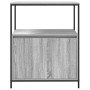 Mueble de baño con estantes gris Sonoma 76,5x35x95 cm de , Tocadores de baño - Ref: Foro24-861920, Precio: 78,01 €, Descuento: %
