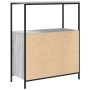 Mueble de baño con estantes gris Sonoma 76,5x35x95 cm de , Tocadores de baño - Ref: Foro24-861920, Precio: 78,01 €, Descuento: %