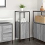 Mueble de baño con estantes gris Sonoma 36x35x95 cm de , Tocadores de baño - Ref: Foro24-861915, Precio: 51,88 €, Descuento: %