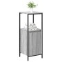 Mueble de baño con estantes gris Sonoma 36x35x95 cm de , Tocadores de baño - Ref: Foro24-861915, Precio: 51,88 €, Descuento: %