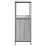 Mueble de baño con estantes gris Sonoma 36x35x95 cm de , Tocadores de baño - Ref: Foro24-861915, Precio: 51,88 €, Descuento: %