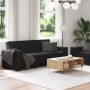 Juego de sofás con cojines 2 piezas terciopelo negro de , Sofás - Ref: Foro24-3324705, Precio: 486,44 €, Descuento: %