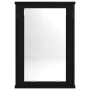 Armario con espejo para baño de madera roble negro 42x12x60 cm de , Tocadores de baño - Ref: Foro24-862231, Precio: 51,45 €, ...