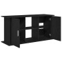 Soporte para acuario de madera de roble negro 121x41x58 cm de , Soportes para acuarios - Ref: Foro24-862154, Precio: 112,43 €...