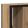 Mueble de baño con espejo de roble artesanal 60x16x60 cm de , Tocadores de baño - Ref: Foro24-862227, Precio: 63,17 €, Descue...