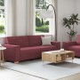 Juego de sofás con cojines 2 piezas tela rojo tinto de , Sofás - Ref: Foro24-3324694, Precio: 467,06 €, Descuento: %