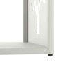 Leñero blanco 40x40x40 cm Acero laminado en frío de , Bolsas y soportes de leña - Ref: Foro24-864244, Precio: 48,94 €, Descue...