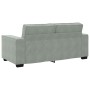 Sofá de 2 plazas de terciopelo gris claro 140 cm de , Sofás - Ref: Foro24-4105020, Precio: 205,06 €, Descuento: %