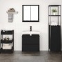 Juego de muebles de baño 2 pzas roble negro Madera ingeniería de , Muebles de baño - Ref: Foro24-3328364, Precio: 135,54 €, D...