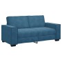 Sofá de 2 plazas terciopelo azul 140 cm de , Sofás - Ref: Foro24-4105029, Precio: 238,73 €, Descuento: %