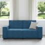 Sofá de 2 plazas terciopelo azul 140 cm de , Sofás - Ref: Foro24-4105029, Precio: 238,73 €, Descuento: %