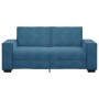 Sofá de 2 plazas terciopelo azul 140 cm de , Sofás - Ref: Foro24-4105029, Precio: 238,73 €, Descuento: %