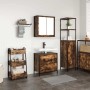 Set de muebles baño 2 pzas madera contrachapada roble ahumado de , Muebles de baño - Ref: Foro24-3328366, Precio: 123,26 €, D...
