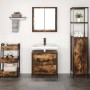 Set de muebles baño 2 pzas madera contrachapada roble ahumado de , Muebles de baño - Ref: Foro24-3328366, Precio: 123,26 €, D...
