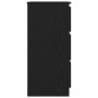 Aparador roble negro 60x35x76 cm Madera de ingeniería de , Aparadores - Ref: Foro24-862493, Precio: 97,73 €, Descuento: %