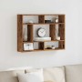 Estante de pared de madera vieja 75x16x55 cm Madera ingeniería de , Estantes y estanterías - Ref: Foro24-862045, Precio: 41,6...
