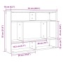 Estante de pared de madera vieja 75x16x55 cm Madera ingeniería de , Estantes y estanterías - Ref: Foro24-862045, Precio: 41,6...