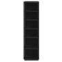 Zapatero de madera de roble negro 25x27x102 cm de , Zapateros y organizadores de calzado - Ref: Foro24-862066, Precio: 51,11 ...