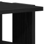 Zapatero de madera de roble negro 25x27x102 cm de , Zapateros y organizadores de calzado - Ref: Foro24-862066, Precio: 51,11 ...