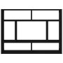 Estante de pared roble negro 75x16x55 cm madera de ingeniería de , Estantes y estanterías - Ref: Foro24-862047, Precio: 41,75...