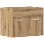 Mueble de lavabo de baño madera roble artisan 60x38,5x46 cm de , Muebles de baño - Ref: Foro24-862024, Precio: 51,22 €, Descu...