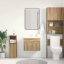 Mueble de lavabo de baño madera roble artisan 60x38,5x46 cm de , Muebles de baño - Ref: Foro24-862024, Precio: 51,22 €, Descu...