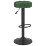 Taburetes de cocina 2 unidades terciopelo verde oscuro de , Taburetes de cocina - Ref: Foro24-332998, Precio: 102,31 €, Descu...