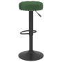 Taburetes de cocina 2 unidades terciopelo verde oscuro de , Taburetes de cocina - Ref: Foro24-332998, Precio: 102,31 €, Descu...