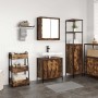Set de muebles baño 2 pzas madera contrachapada roble ahumado de , Muebles de baño - Ref: Foro24-3328391, Precio: 115,77 €, D...