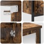 Set de muebles baño 2 pzas madera contrachapada roble ahumado de , Muebles de baño - Ref: Foro24-3328391, Precio: 115,77 €, D...