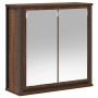 Set de muebles baño 2 pzas madera contrachapada marrón roble de , Muebles de baño - Ref: Foro24-3328393, Precio: 122,19 €, De...